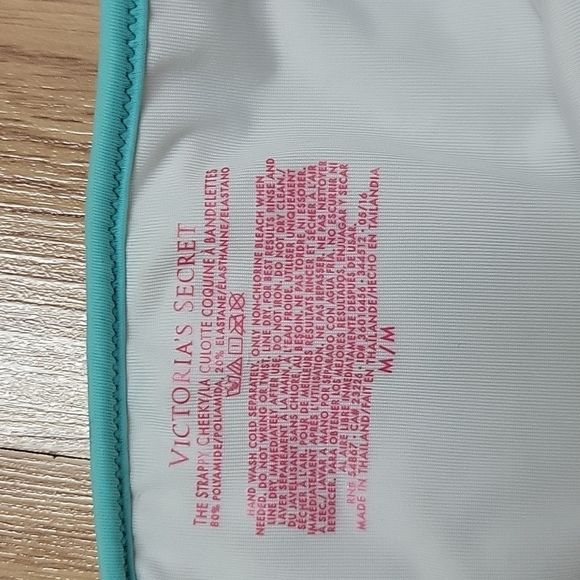 Victoria's Secret strappy cheeky swim bottoms GUC - Picture 2 of 7
